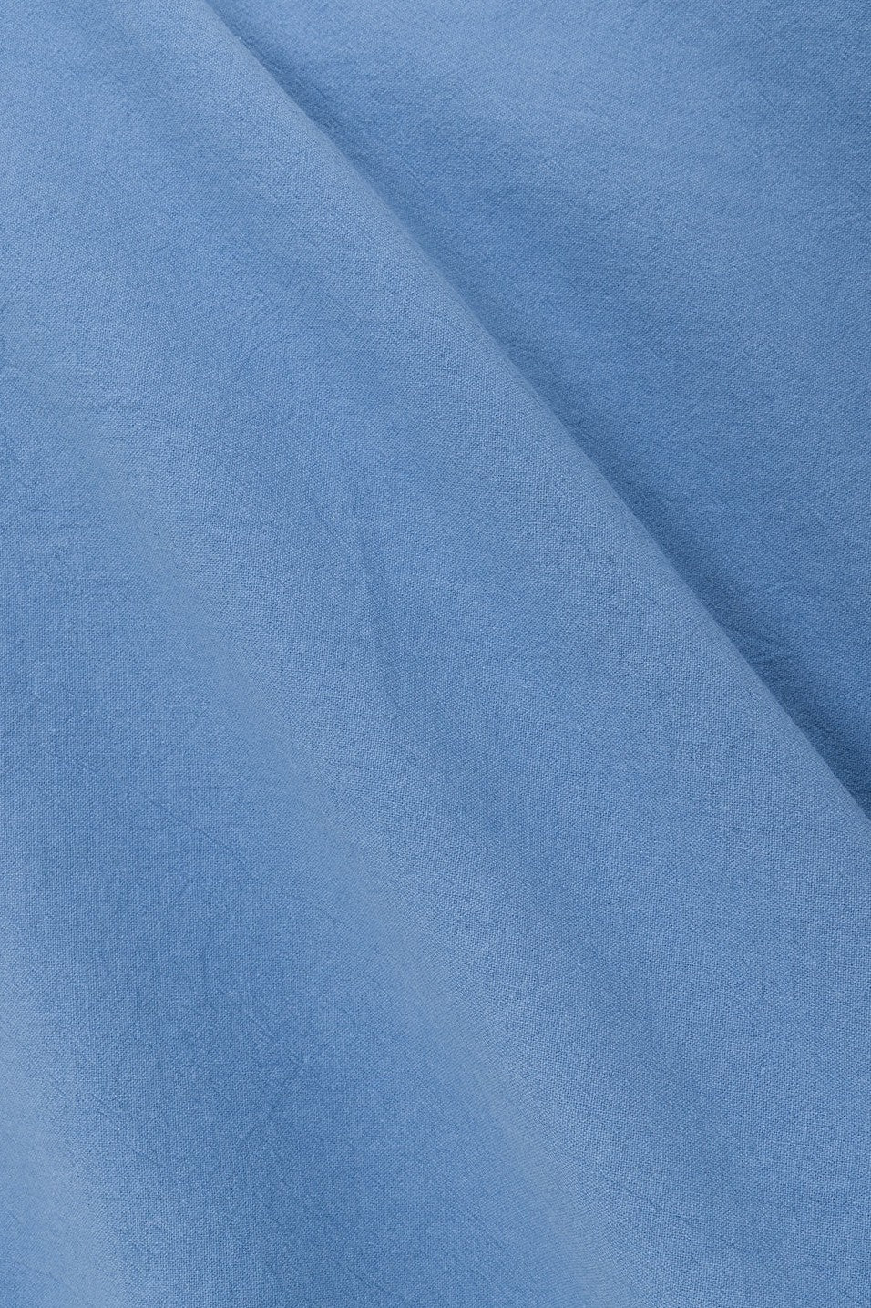 Blue maxi dress, back view