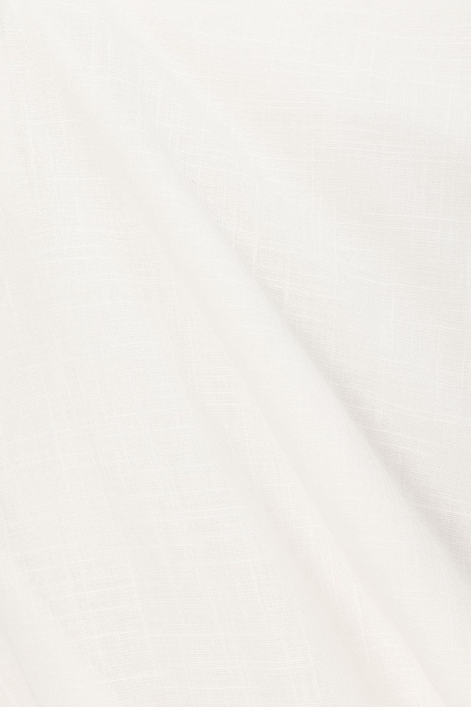 White maxi dress with a sleeveless bodice, detail view